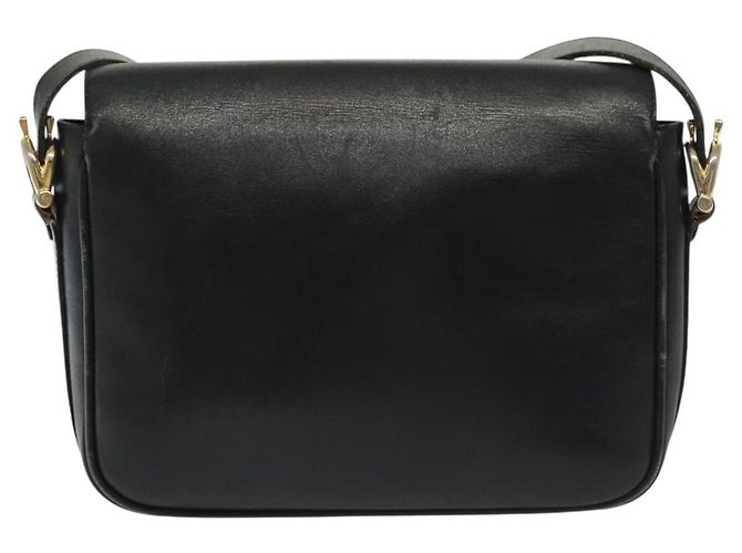 Céline Borsa a Spalla CELINE in Pelle Blu Navy Oro Auth bs28958 D'oro - vista 2