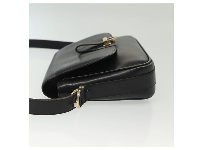 Céline Borsa a Spalla CELINE in Pelle Blu Navy Oro Auth bs28958 D'oro - vista 5