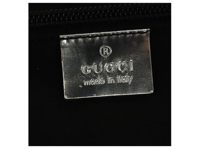 GUCCI GG Canvas Tote Bag Silber 131231 Auth BA4967 - Ansicht 18