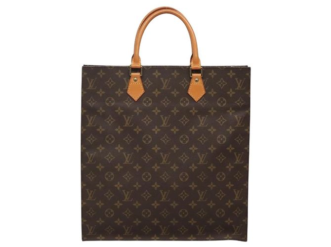 LOUIS VUITTON Borsa Sac Plat Monogram M51140 LV Auth 139896 Monogramma - vista 2