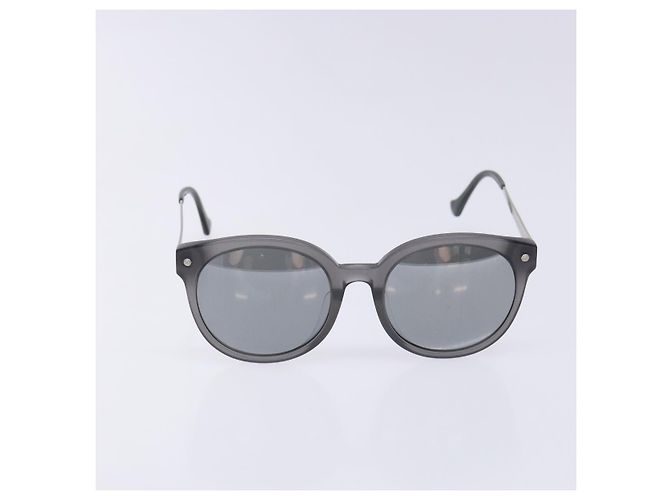 Occhiali da sole BALENCIAGA in plastica nera Auth sw1377 Nero - vista 2