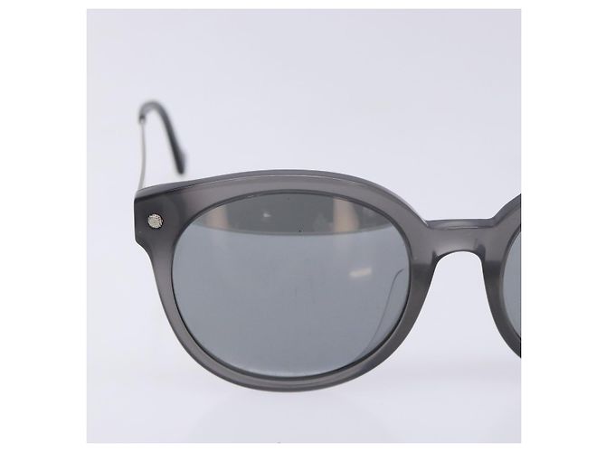 Occhiali da sole BALENCIAGA in plastica nera Auth sw1377 Nero - vista 6