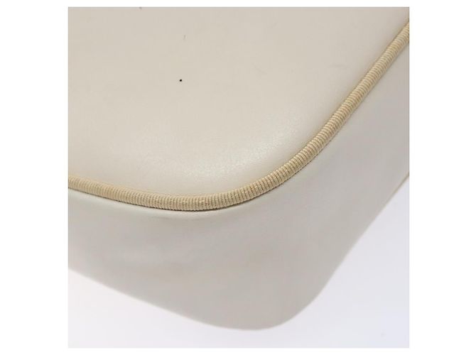 Borsa a Spalla Vala in Pelle Beige Oro Salvatore Ferragamo Auth hk2927 D'oro - vista 17