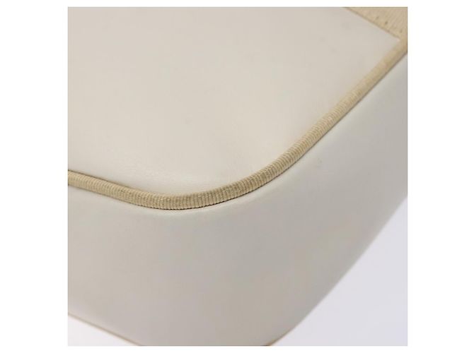 Borsa a Spalla Vala in Pelle Beige Oro Salvatore Ferragamo Auth hk2927 D'oro - vista 8