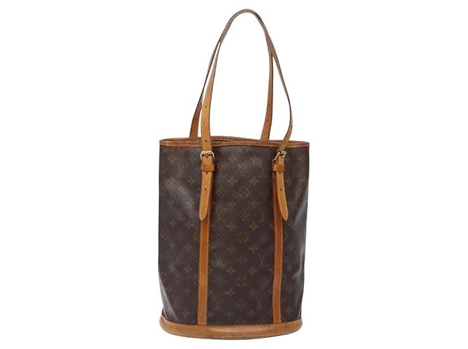 LOUIS VUITTON Borsa a Spalla Monogram Bucket GM M42236 LV Auth 135369 Monogramma - vista 13