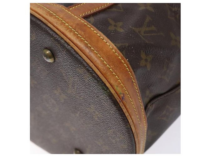 LOUIS VUITTON Borsa a Spalla Monogram Bucket GM M42236 LV Auth 135369 Monogramma - vista 15