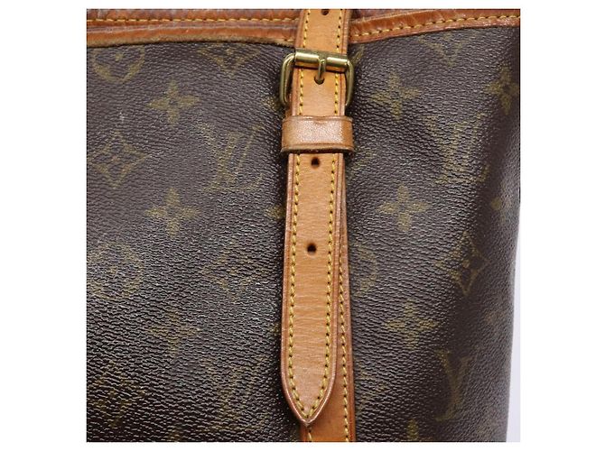 LOUIS VUITTON Borsa a Spalla Monogram Bucket GM M42236 LV Auth 135369 Monogramma - vista 8