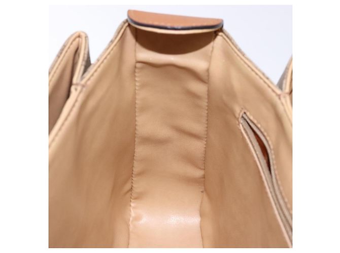 Gucci Borsa a Spalla Micro GG Supreme PVC Beige 001 115 6165 8031 Auth ep10240 D'oro - vista 21