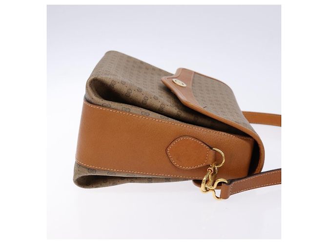 Gucci Borsa a Spalla Micro GG Supreme PVC Beige 001 115 6165 8031 Auth ep10240 D'oro - vista 3