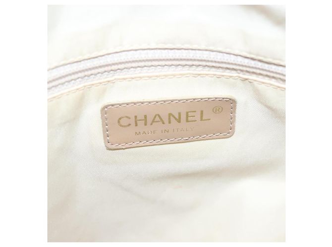 CHANEL Nuova Borsa Tote da Viaggio Nylon Rosa Oro CC Auth BA4944 D'oro - vista 20