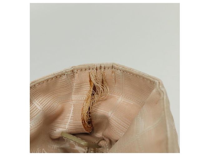 CHANEL Nuova Borsa Tote da Viaggio Nylon Rosa Oro CC Auth BA4944 D'oro - vista 8