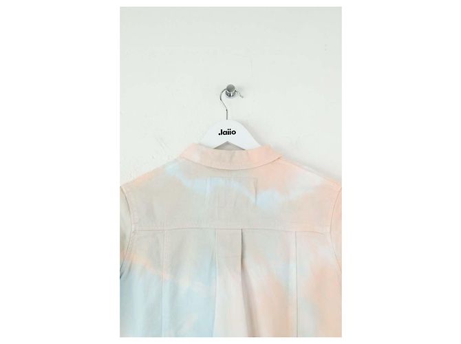 Margaux Lonnberg Vestido de algodón rosa - vista 4