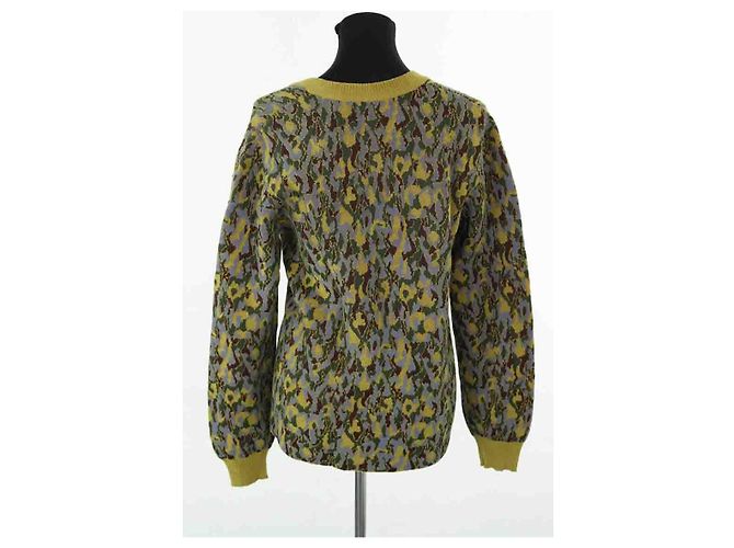 Alaïa Jersey de lana verde - vista 4