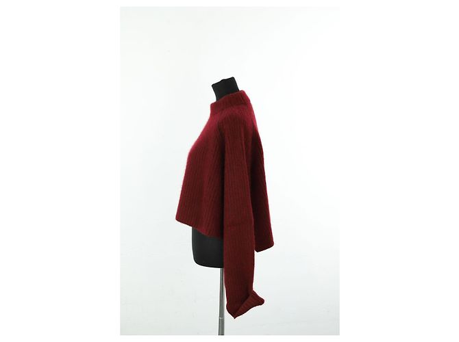 Céline Suéter de Cashmere Bordô Bordeaux - vista 3