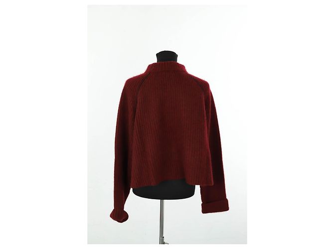 Céline Suéter de Cashmere Bordô Bordeaux - vista 4