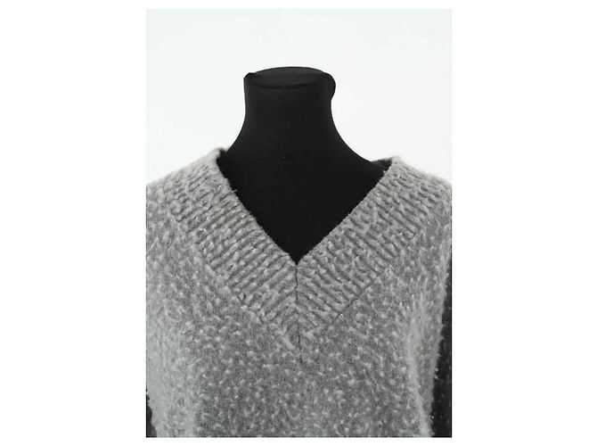 Loewe Maglione di lana grigio - vista 2