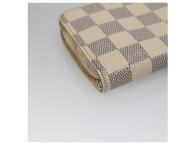 LOUIS VUITTON Cartera Larga Clemence Damier Azur N61264 Auth BA4842 - vista 16