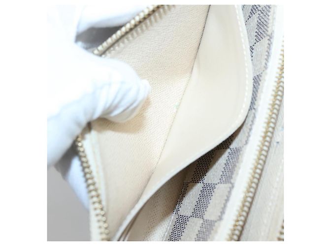 LOUIS VUITTON Cartera Larga Clemence Damier Azur N61264 Auth BA4842 - vista 18