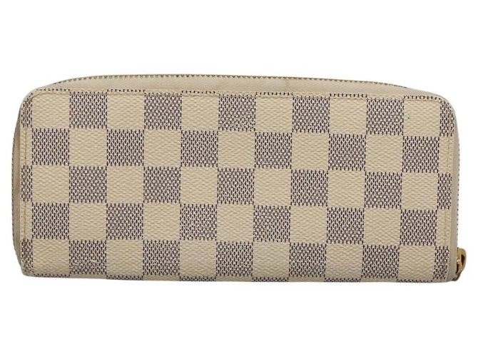 LOUIS VUITTON Cartera Larga Clemence Damier Azur N61264 Auth BA4842 - vista 2