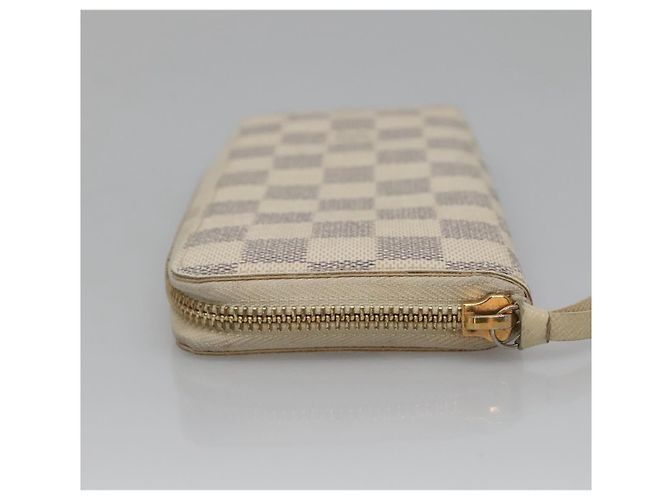 LOUIS VUITTON Cartera Larga Clemence Damier Azur N61264 Auth BA4842 - vista 3