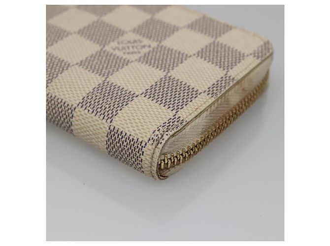 LOUIS VUITTON Cartera Larga Clemence Damier Azur N61264 Auth BA4842 - vista 7