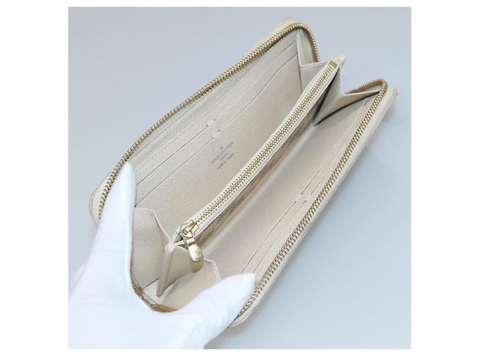 LOUIS VUITTON Cartera Larga Clemence Damier Azur N61264 Auth BA4842 - vista 9