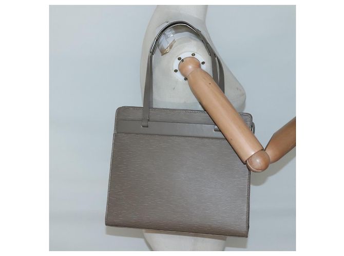 LOUIS VUITTON Borsa Tote Epi Croisette PM Lilla M5249B LV Auth BA5006 Porpora - vista 24