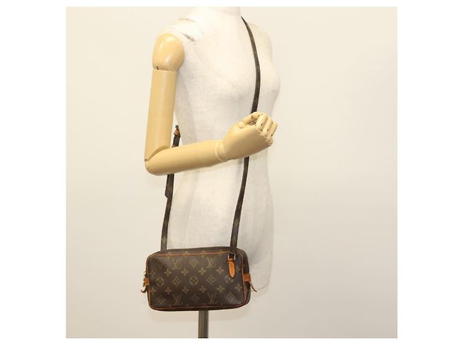 LOUIS VUITTON Borsa a Spalla Monogram Marly Bandouliere M51828 LV Auth BA5065 Monogramma - vista 20