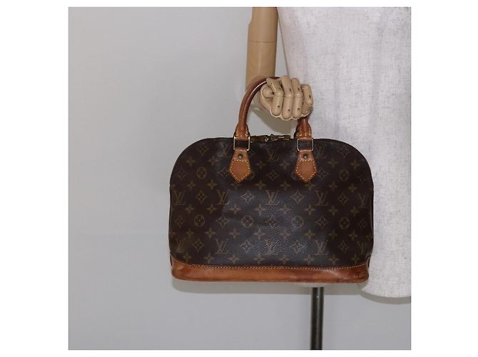 LOUIS VUITTON Borsa a Mano Monogram Alma M51130 LV Auth 139783 Monogramma - vista 23