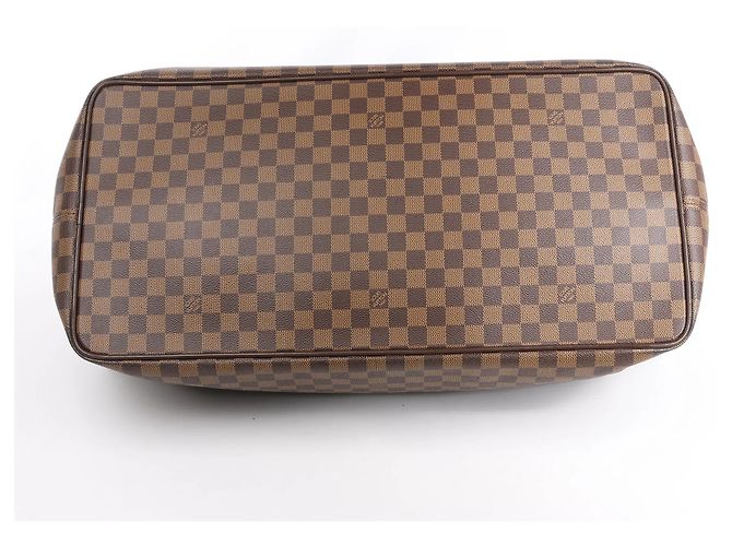 Borsa Louis Vuitton Damier Ebene Greenwich GM N41155 Marrone - vista 10