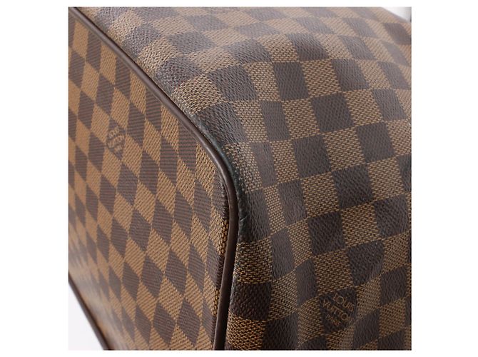 Borsa Louis Vuitton Damier Ebene Greenwich GM N41155 Marrone - vista 11