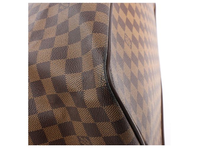 Borsa Louis Vuitton Damier Ebene Greenwich GM N41155 Marrone - vista 14