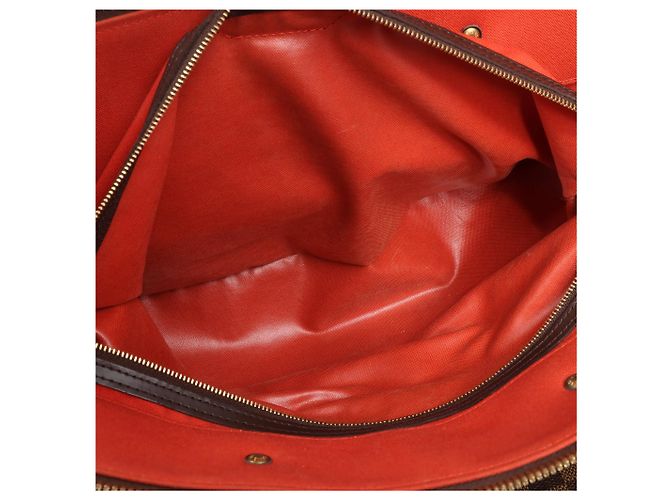 Borsa Louis Vuitton Damier Ebene Greenwich GM N41155 Marrone - vista 17