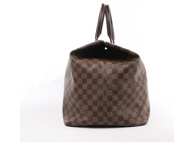 Borsa Louis Vuitton Damier Ebene Greenwich GM N41155 Marrone - vista 3