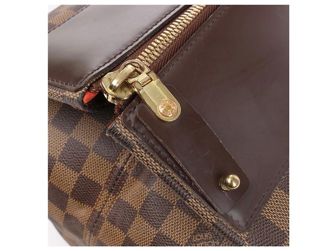 Borsa Louis Vuitton Damier Ebene Greenwich GM N41155 Marrone - vista 6