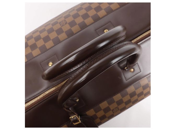 Borsa Louis Vuitton Damier Ebene Greenwich GM N41155 Marrone - vista 8