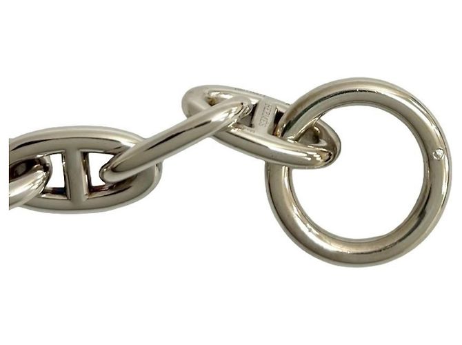 Hermès Bracciale Charm Chaine d'Ancre GM Hermes Argento - vista 3