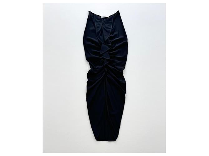 Falda larga negra Givenchy de viscosa Negro - vista 4