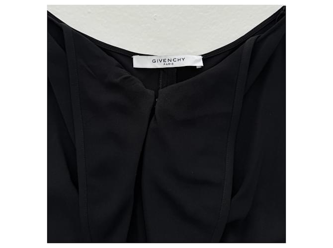 Falda larga negra Givenchy de viscosa Negro - vista 6