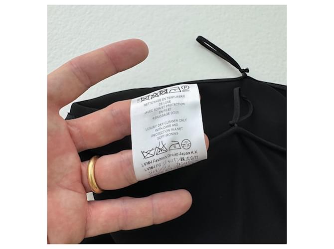 Falda larga negra Givenchy de viscosa Negro - vista 7