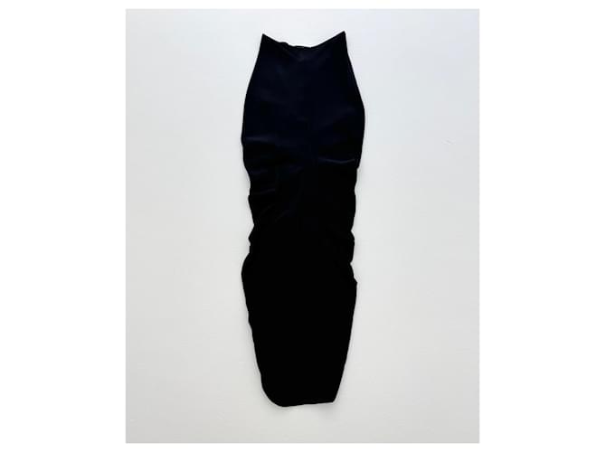 Falda larga negra Givenchy de viscosa Negro - vista 8
