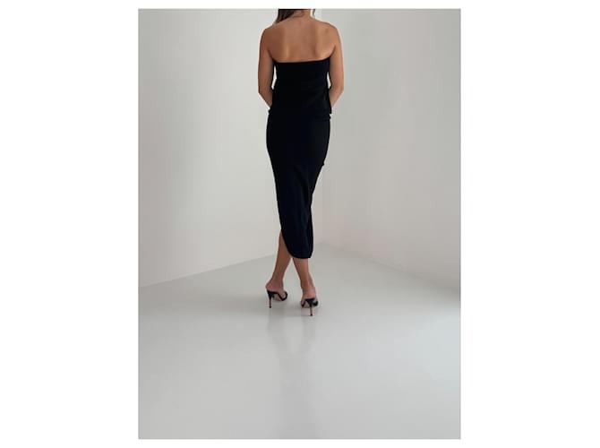 Falda larga negra Givenchy de viscosa Negro - vista 9