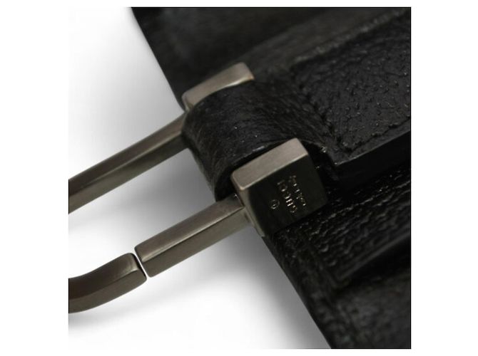 Llaveiro de cuero Gucci Negro - vista 6