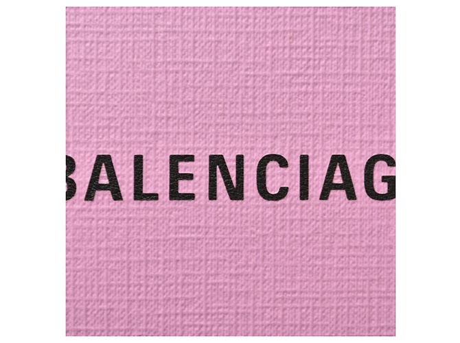 Borsa a spalla in pelle viola Balenciaga Porpora - vista 6