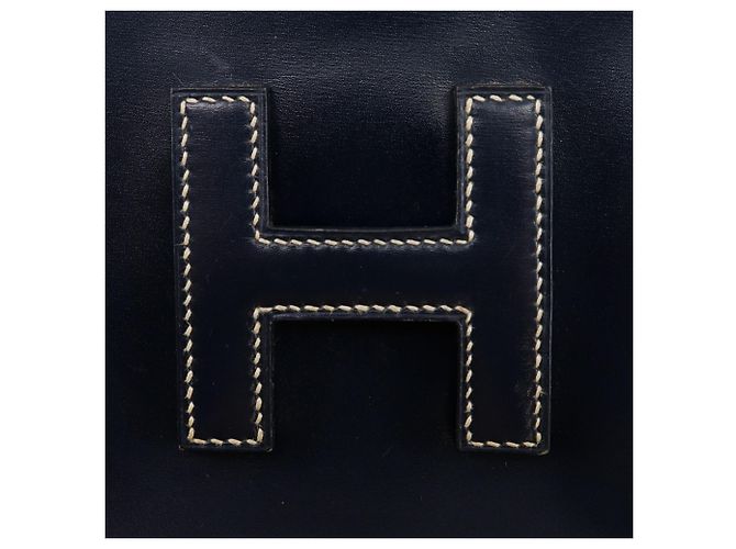Borsa Clutch Jige PM di Hermès Blu navy - vista 10