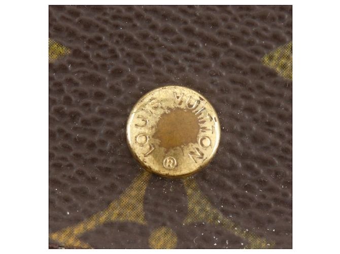 Monedero Porto Moneguse Louis Vuitton Castaño - vista 10