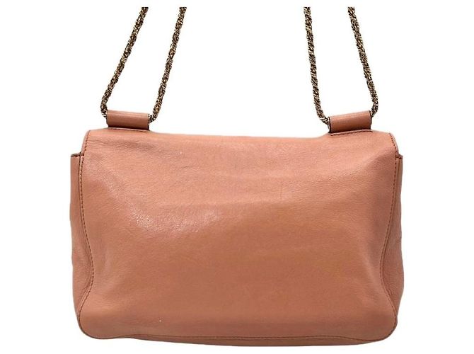 Chloé Elsie Shoulder Bag Pink Leather - view 4