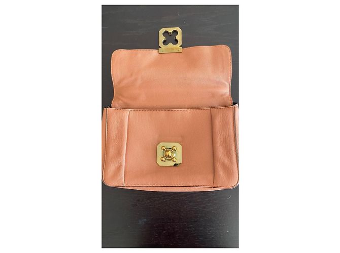 Chloé Elsie Shoulder Bag Pink Leather - view 7