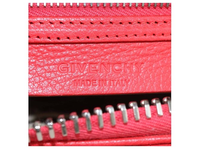 Borsa Antigona mini in pelle rossa Givenchy Rosso - vista 6