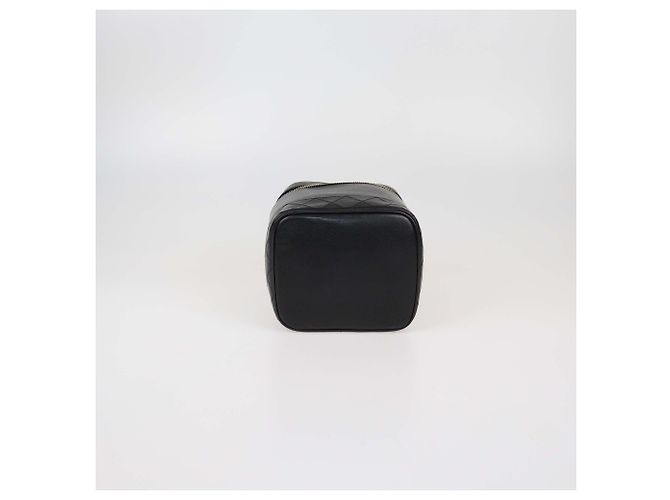 Vanity Beauty case vintage nera Chanel Nero - vista 4